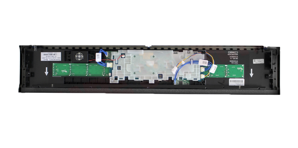 W10887855 - Genuine OEM Whirlpool Microwave Control Panel Assembly, Stainless